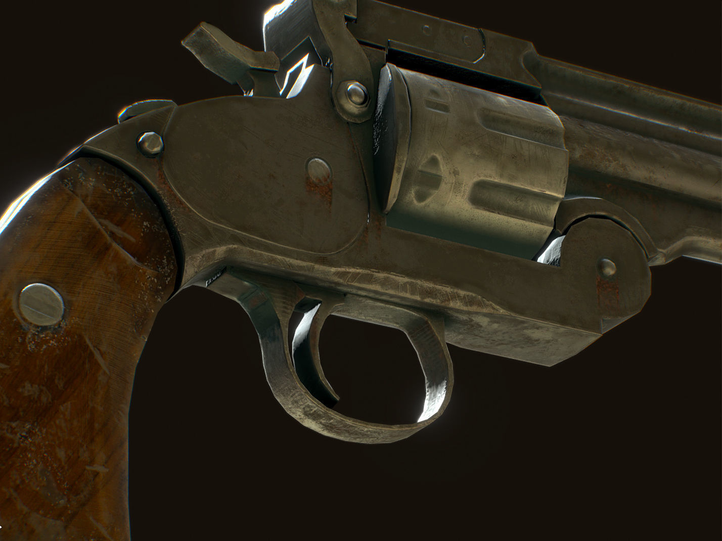 Schofield - 3 CO2 BB Low-poly 3D model_9