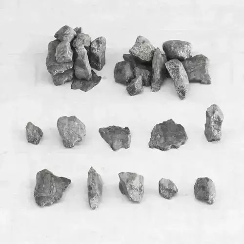 Rock stone collection n10 3D model