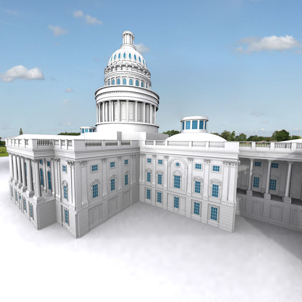 United States Capitol Building 3D model_5