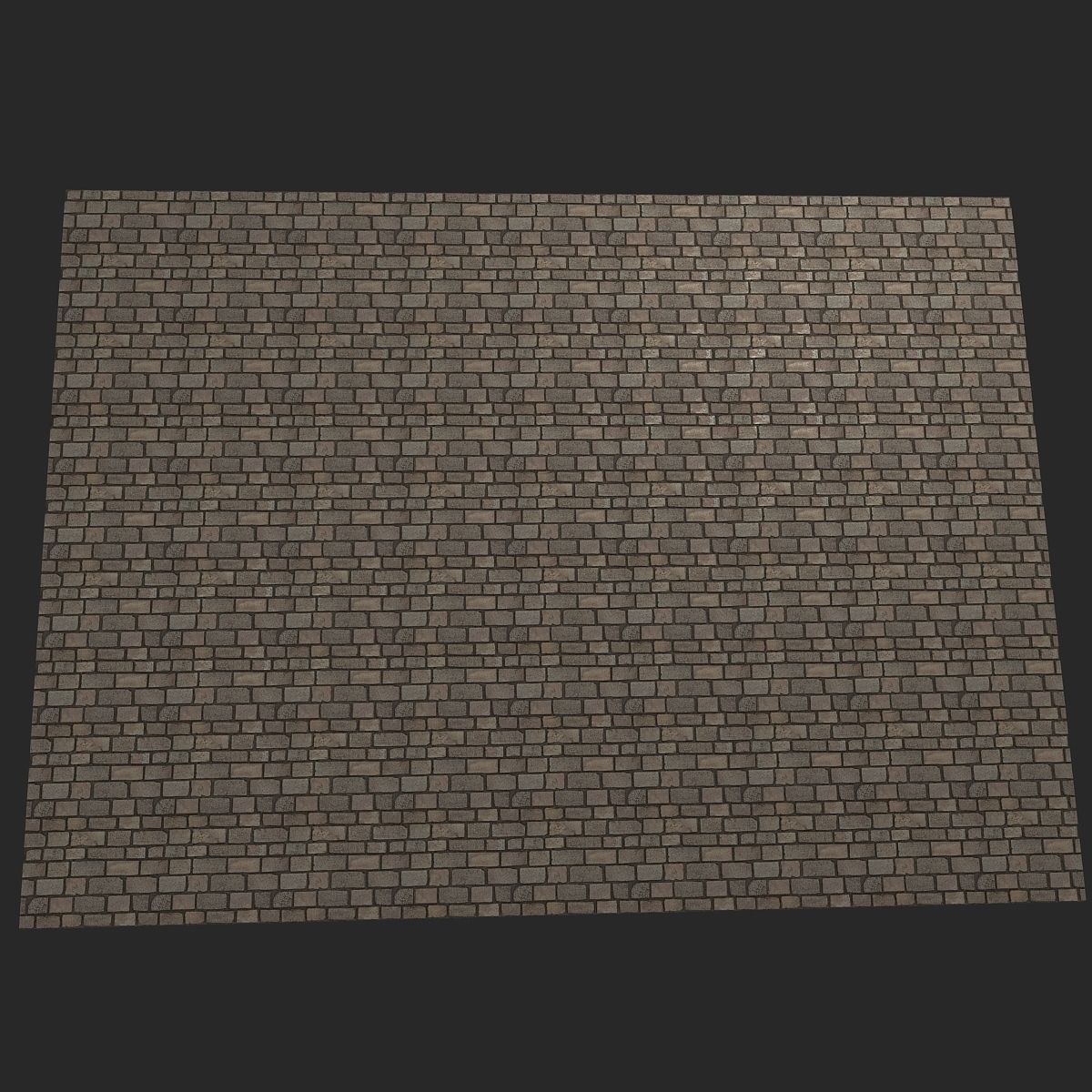 brickwork brick wall 3D model_6