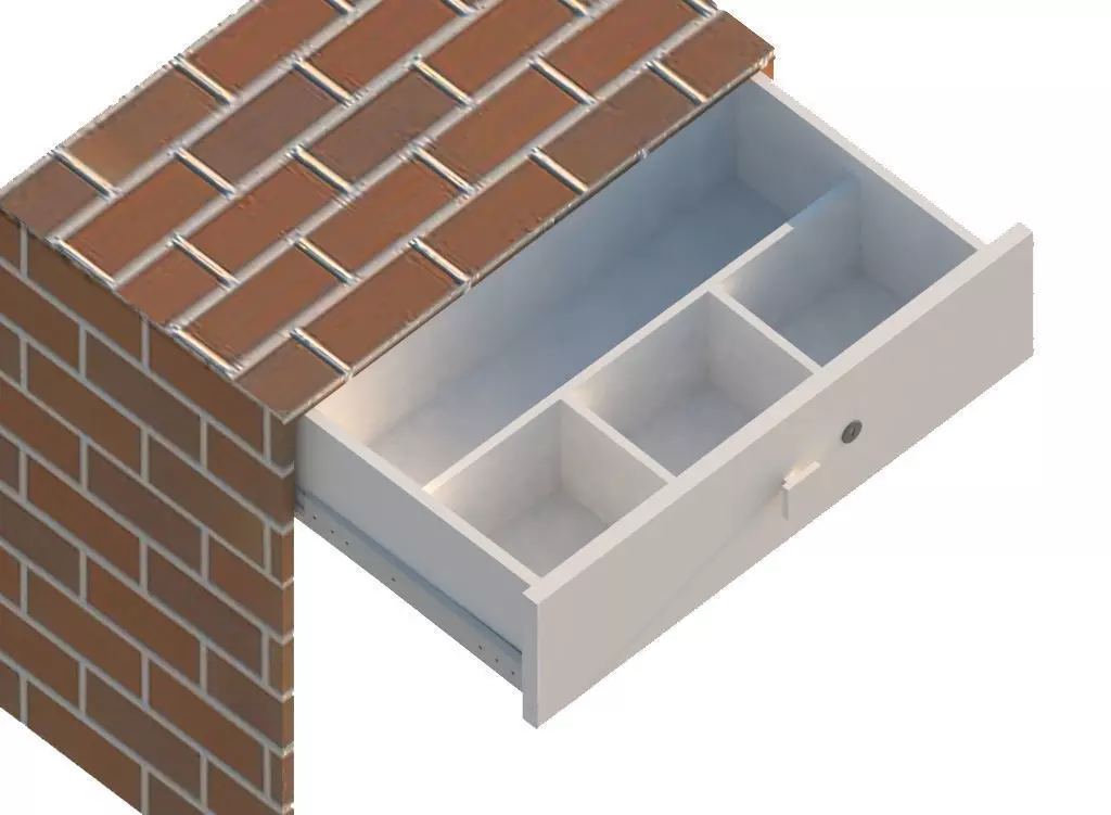 Cash Counter 3D model_0