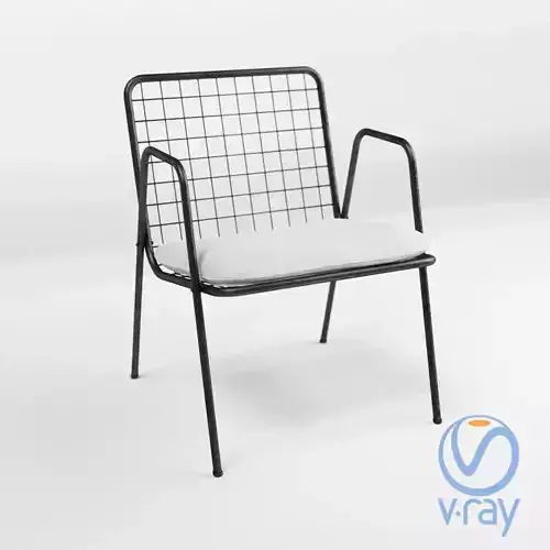 String stool 3D model
