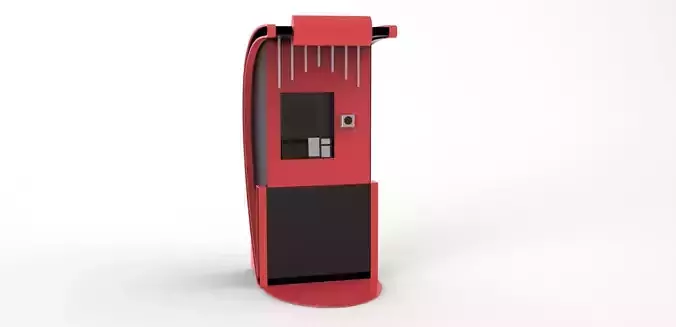 3d model of machine 3D model