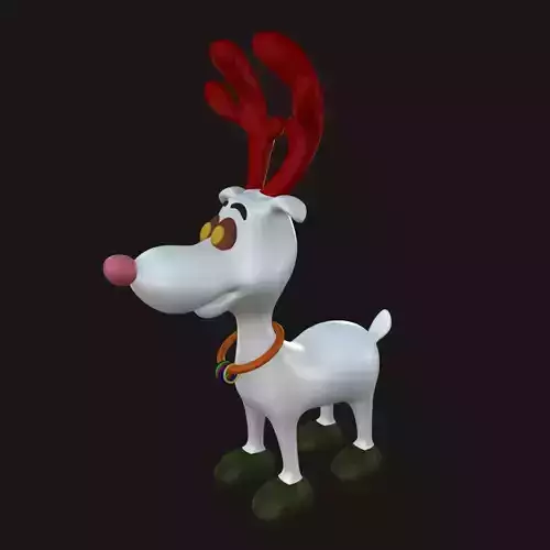 Cartoon Deer Toy 
