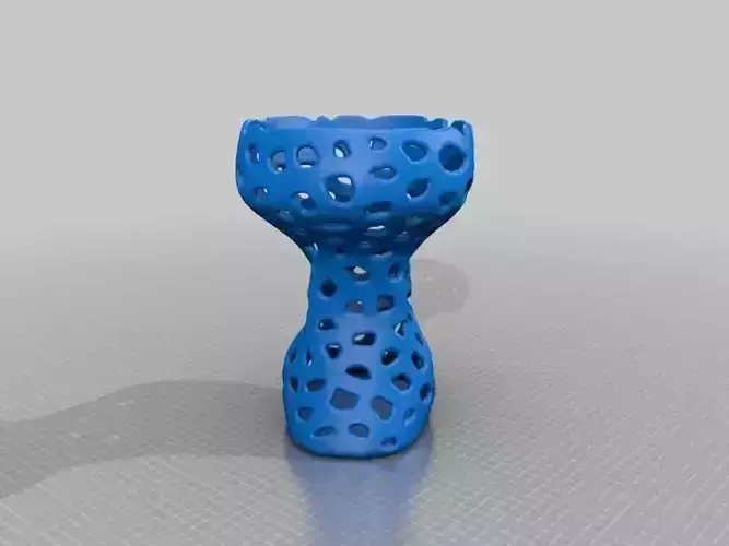 Voronoi Curve Vase 1