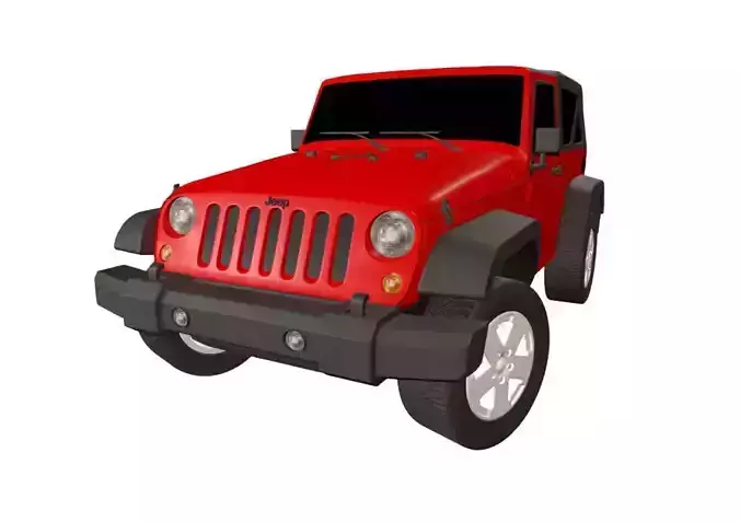 3d jeep wrangler
