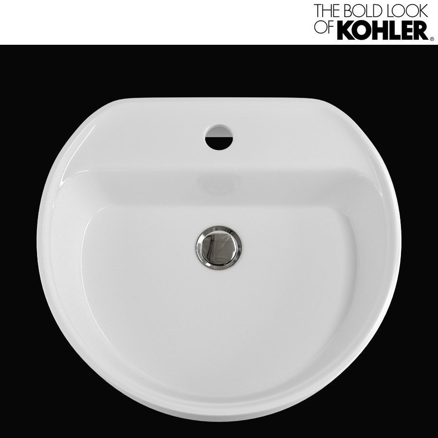Vessel Bathroom Sink  Chord KOHLER  3D model_3