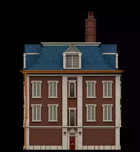 Victorian Red Brick  Building