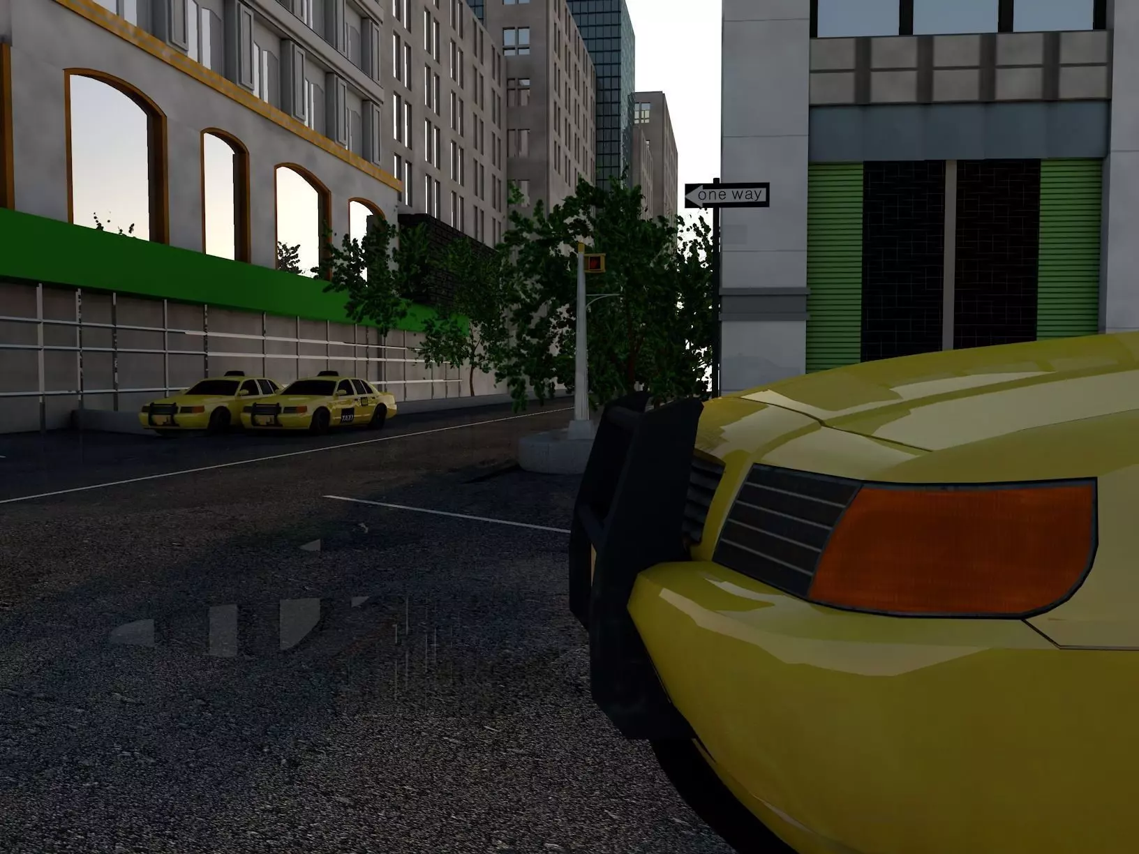 new York city  3D model_0