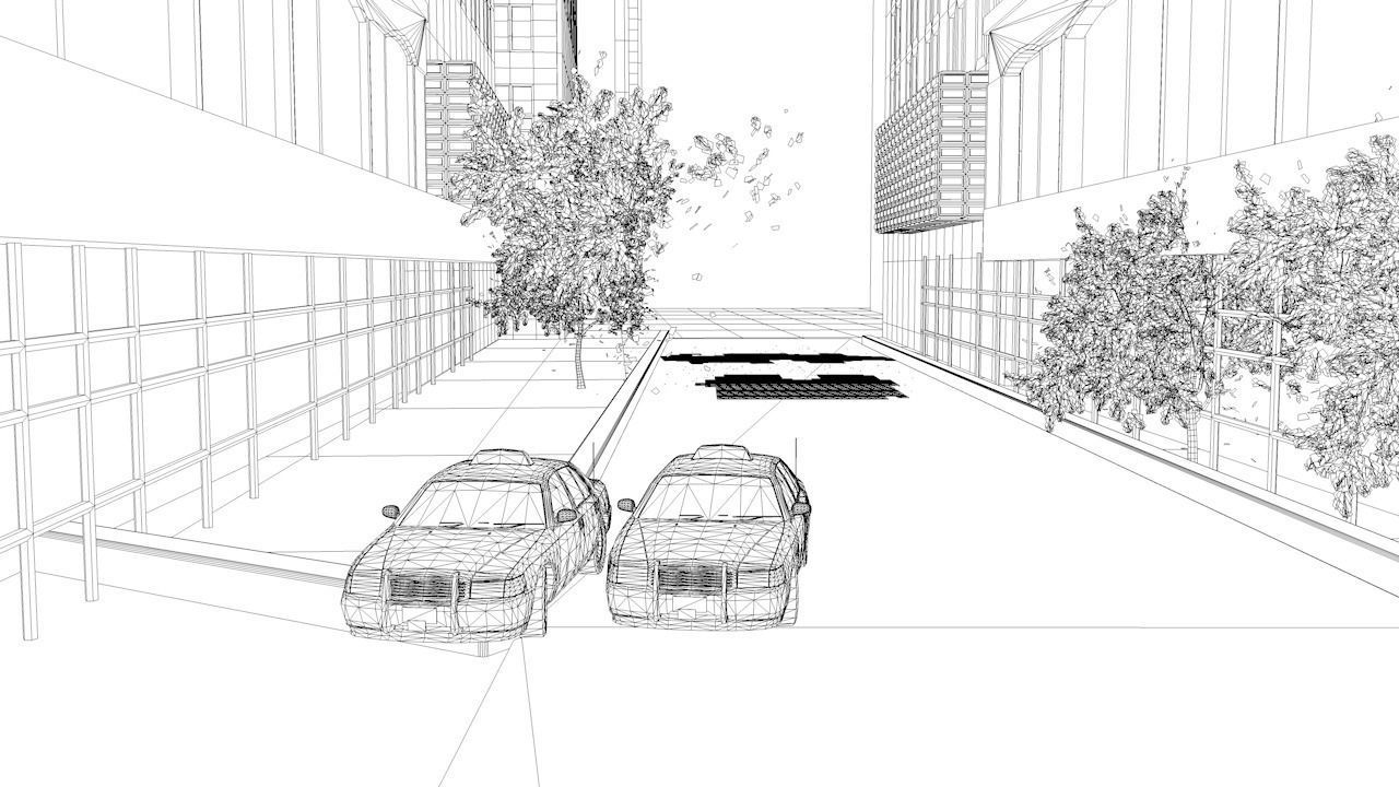 new York city  3D model_4