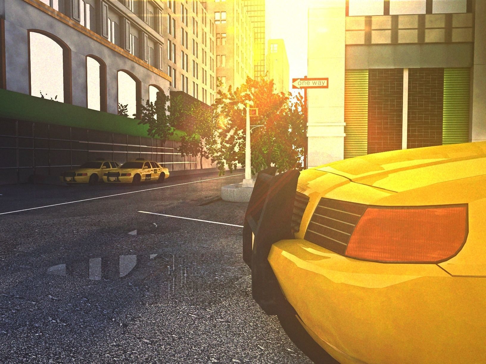 new York city  3D model_1