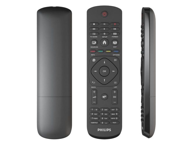 Philips TV Remote Controller 3D model