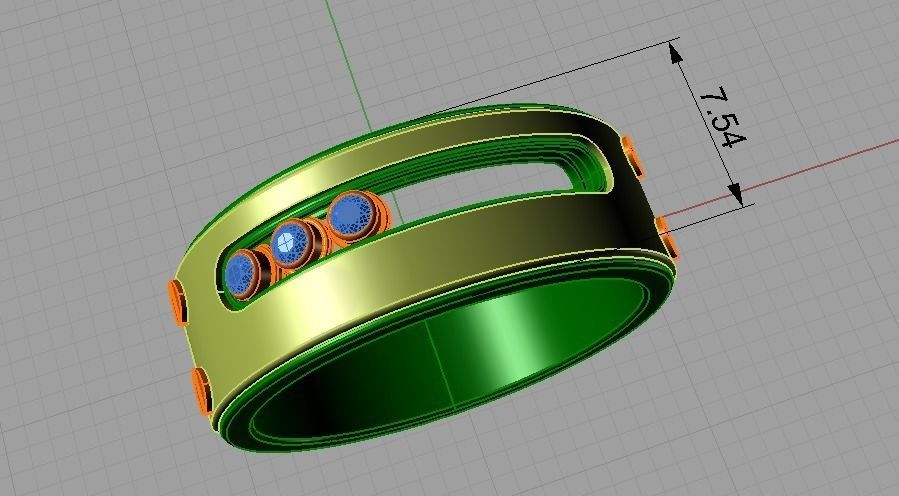 j rings n903 3D print model_1