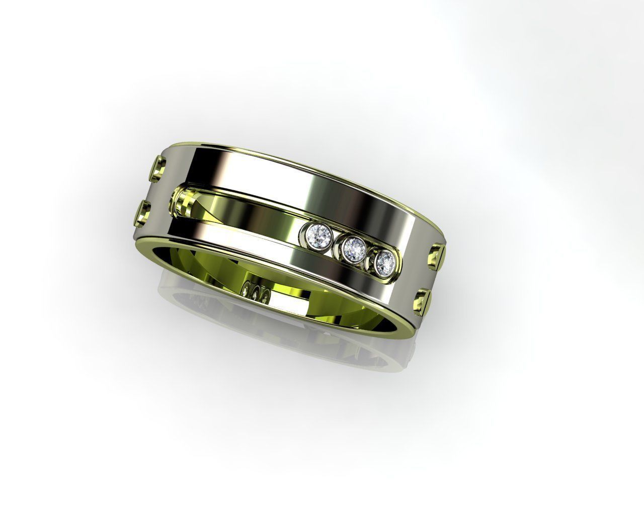 j rings n903 3D print model_2