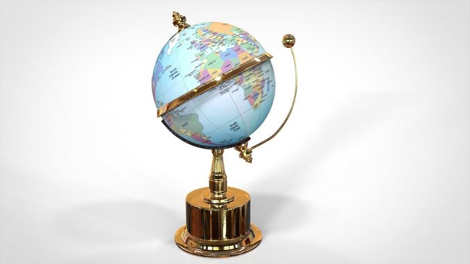 Globe 3D model