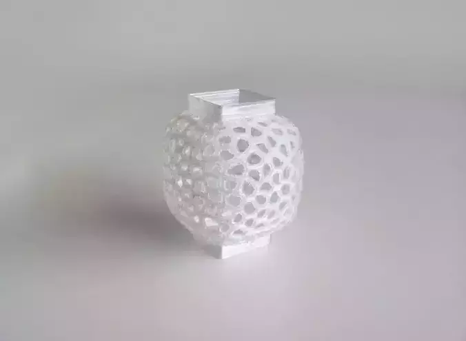 Voronoi Wind Vase 1