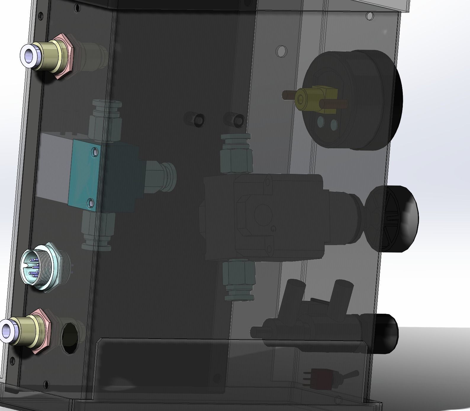  Pneumatic component box 3D model_3