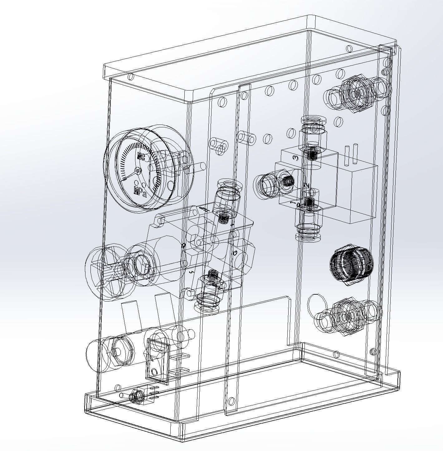  Pneumatic component box 3D model_5