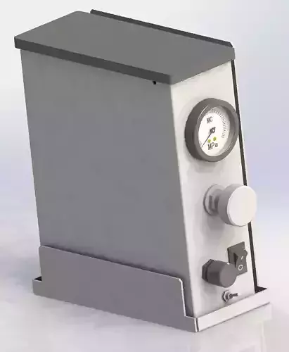  Pneumatic component box 3D model