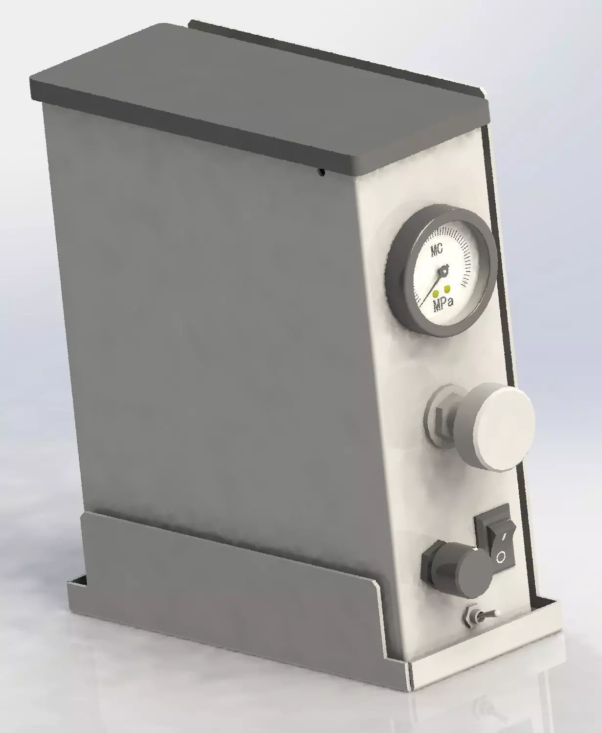  Pneumatic component box 3D model_0