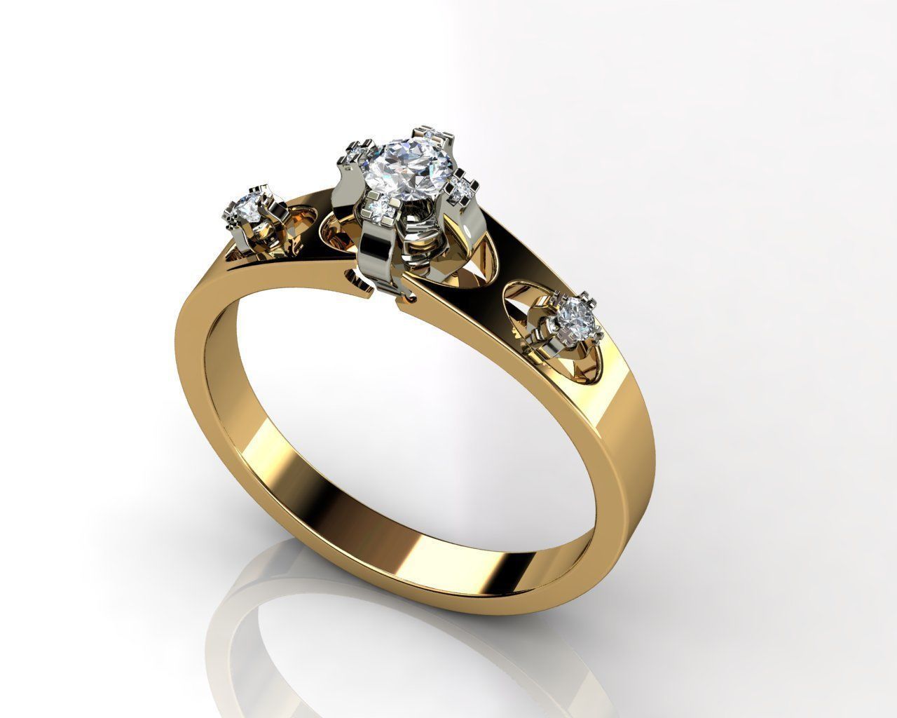 j rings n901 3D print model_1