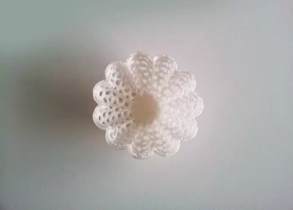 Voronoi Pumpkin bowl 1 3D print model_0