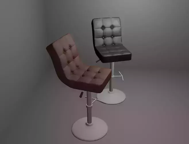 Armchair two bar stools