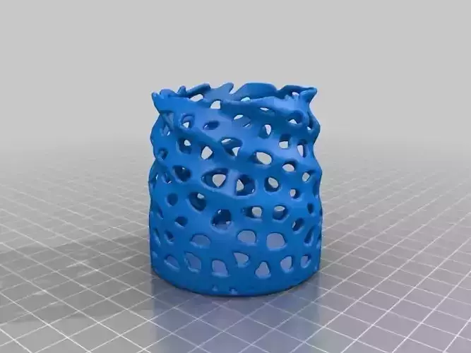 Voronoi Simple Twisted Vase 2