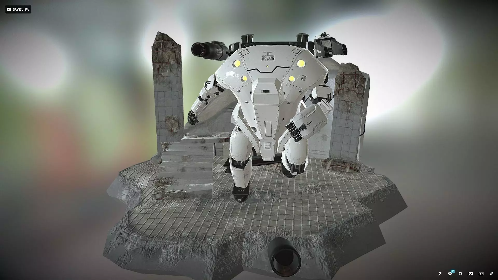 LOST PLANET ROBOT Free low-poly 3D model
