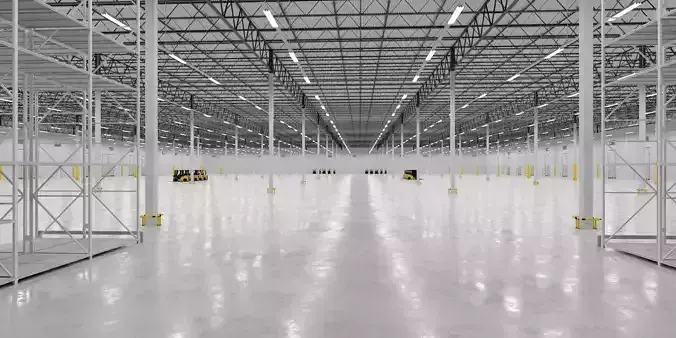 Warehouse Interior 10 Low-poly 3D model