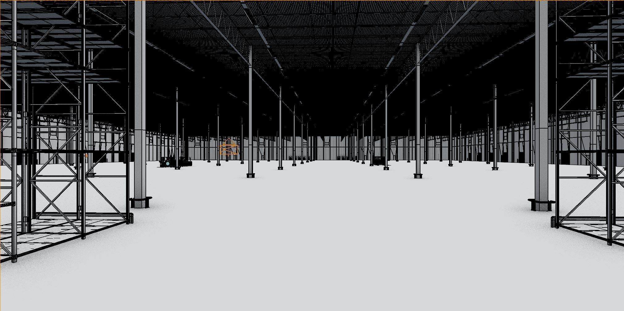 Warehouse Interior 10 Low-poly 3D model_4