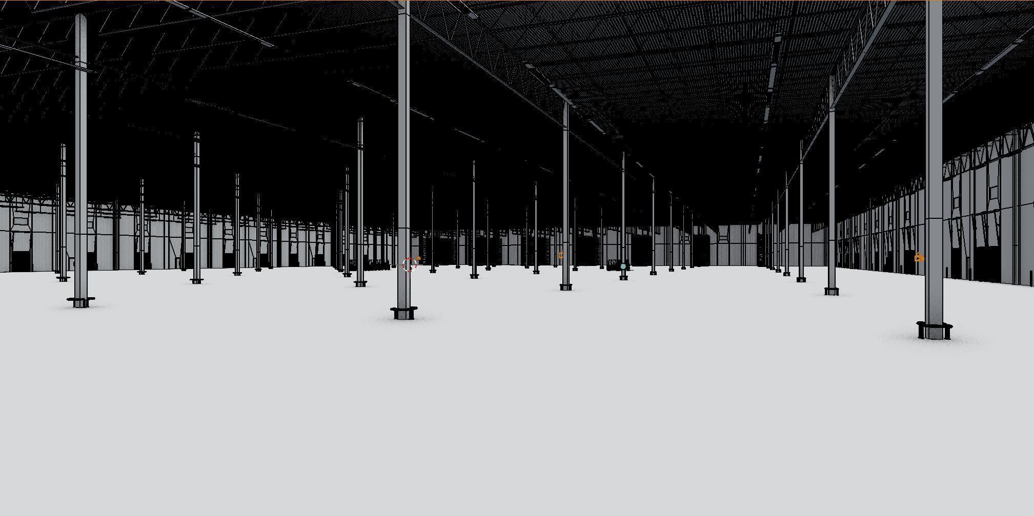 Warehouse Interior 10 Low-poly 3D model_7