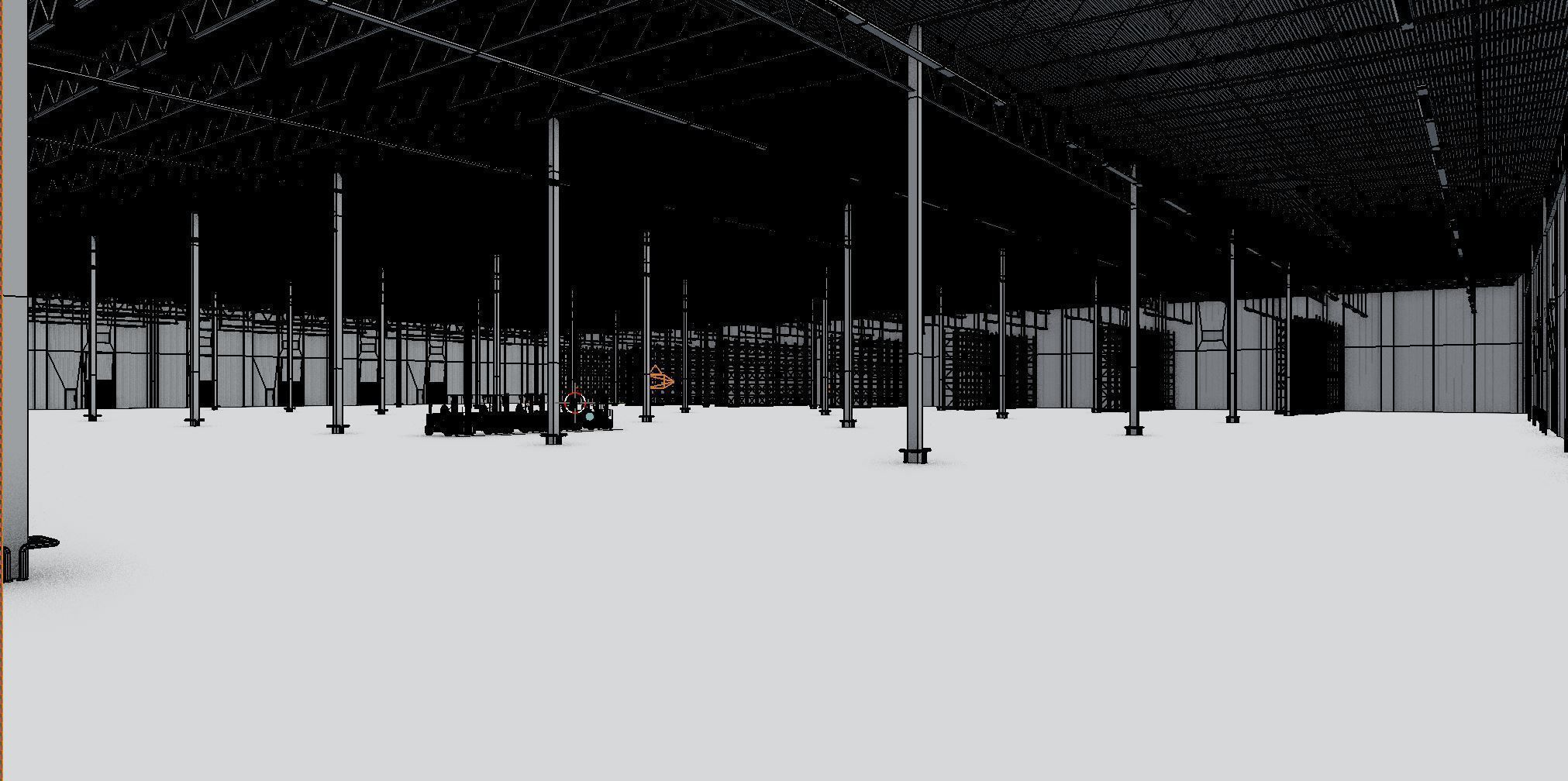 Warehouse Interior 10 Low-poly 3D model_6