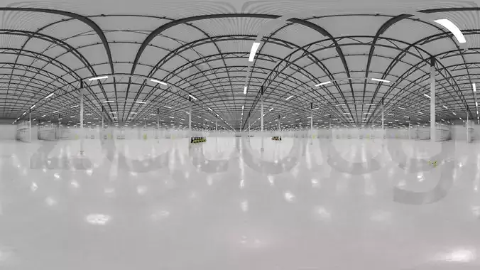 HDRI - Warehouse Interior 10 Texture