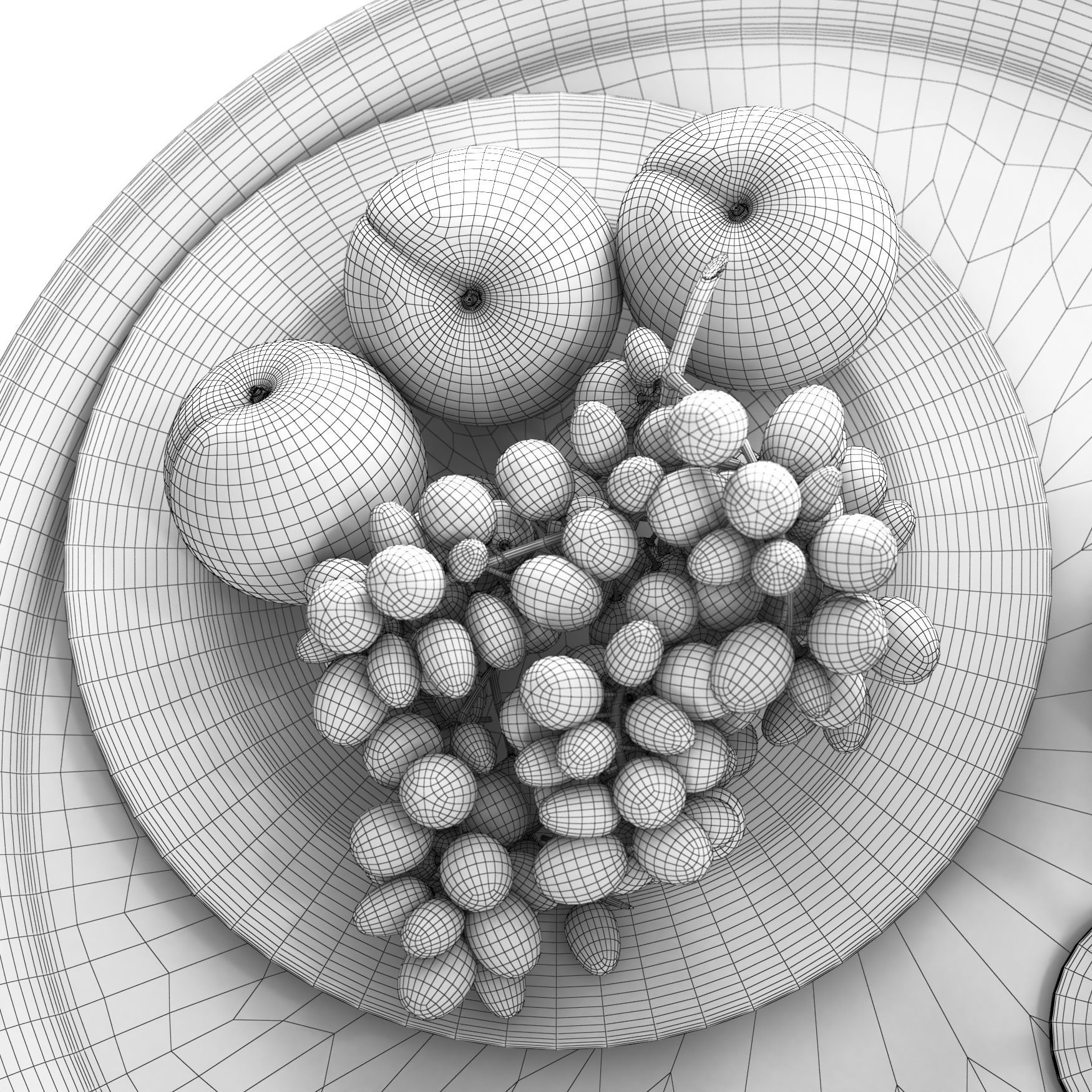 White Wine 3D model_4