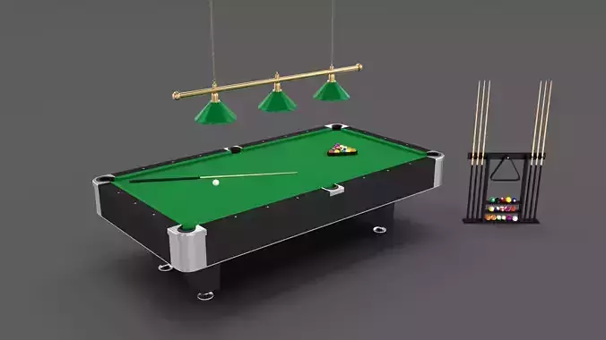 8 Ball Pool Table Setting