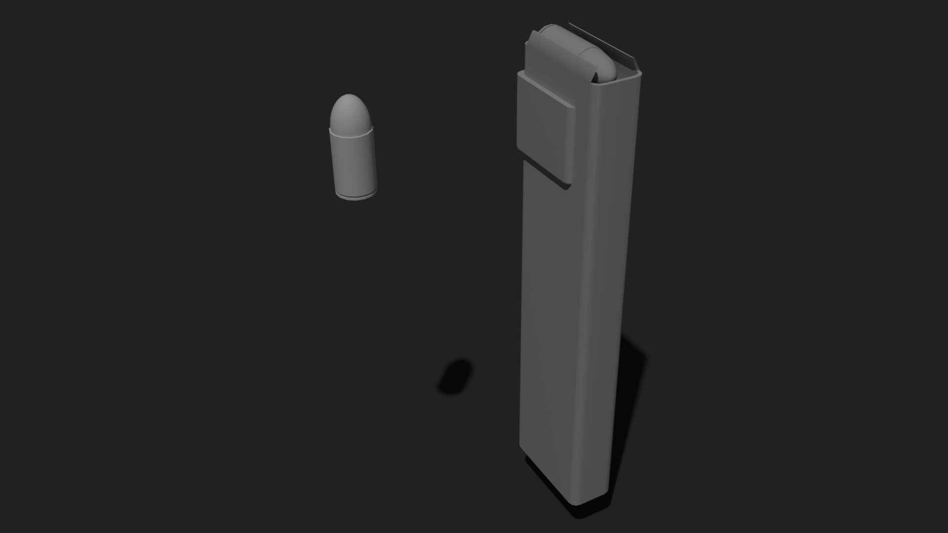 M3 Grease Gun Free 3D model_2