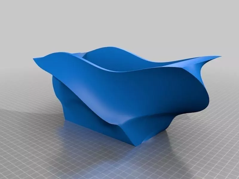 Bowl chair on table Free 3D print model