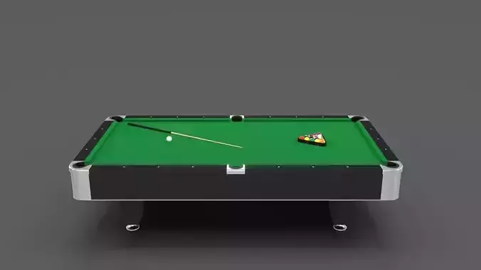 8 Ball Pool Table 3D model