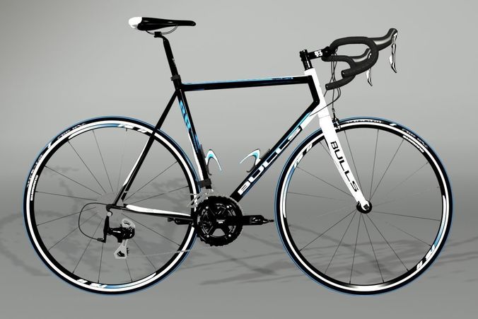 Road Bike 3D model 3D model