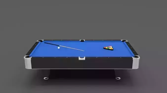 8 Ball Pool Table Blue