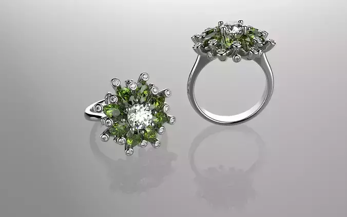 Solitaire Wedding Engagement Diamond Rings