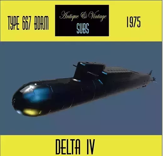 DELTA IV sub 3d model 3D model