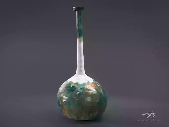 Realistic Painted Decorative Vase