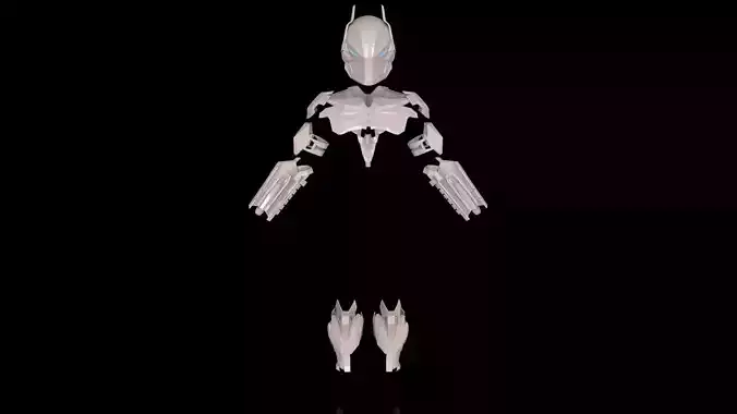 Arkham Knight Full Armor 3D print model