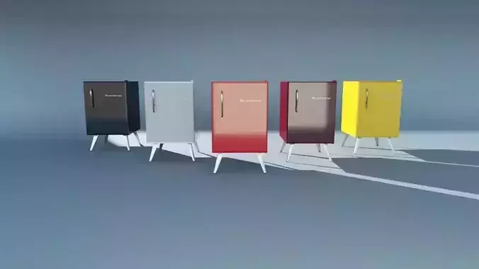 Mini bar Brastemp retro style