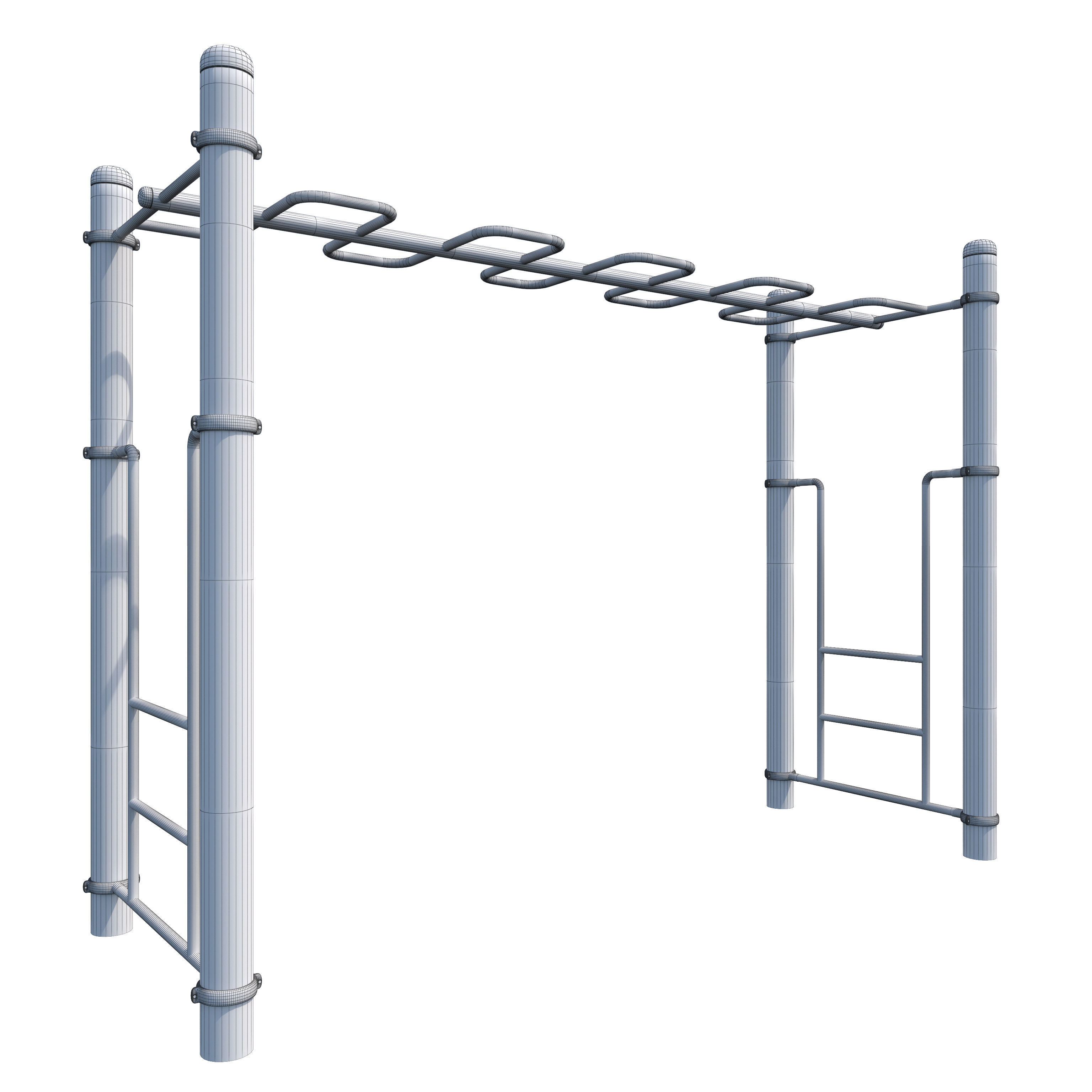 Monkey Bars-004 3D model_6