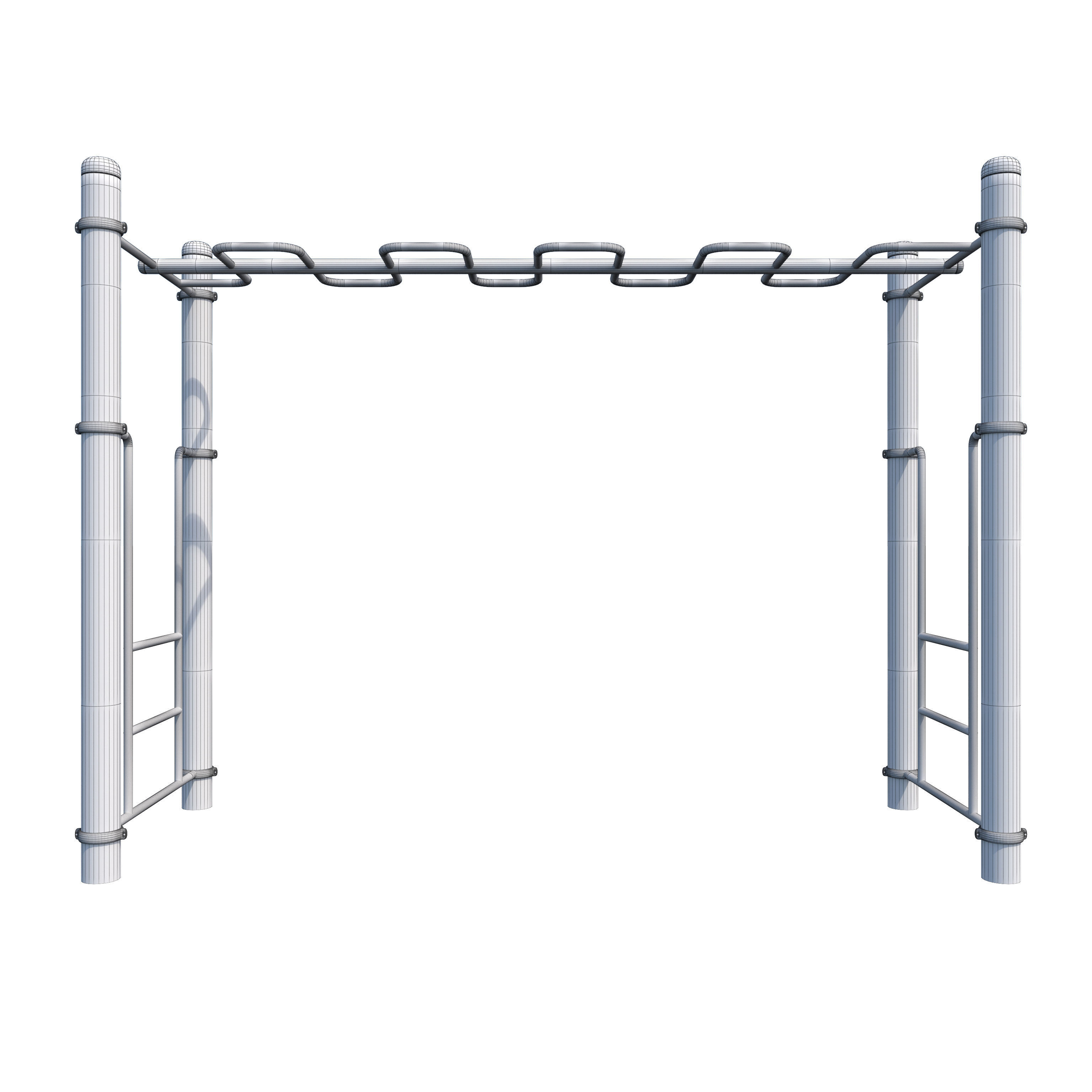 Monkey Bars-004 3D model_7