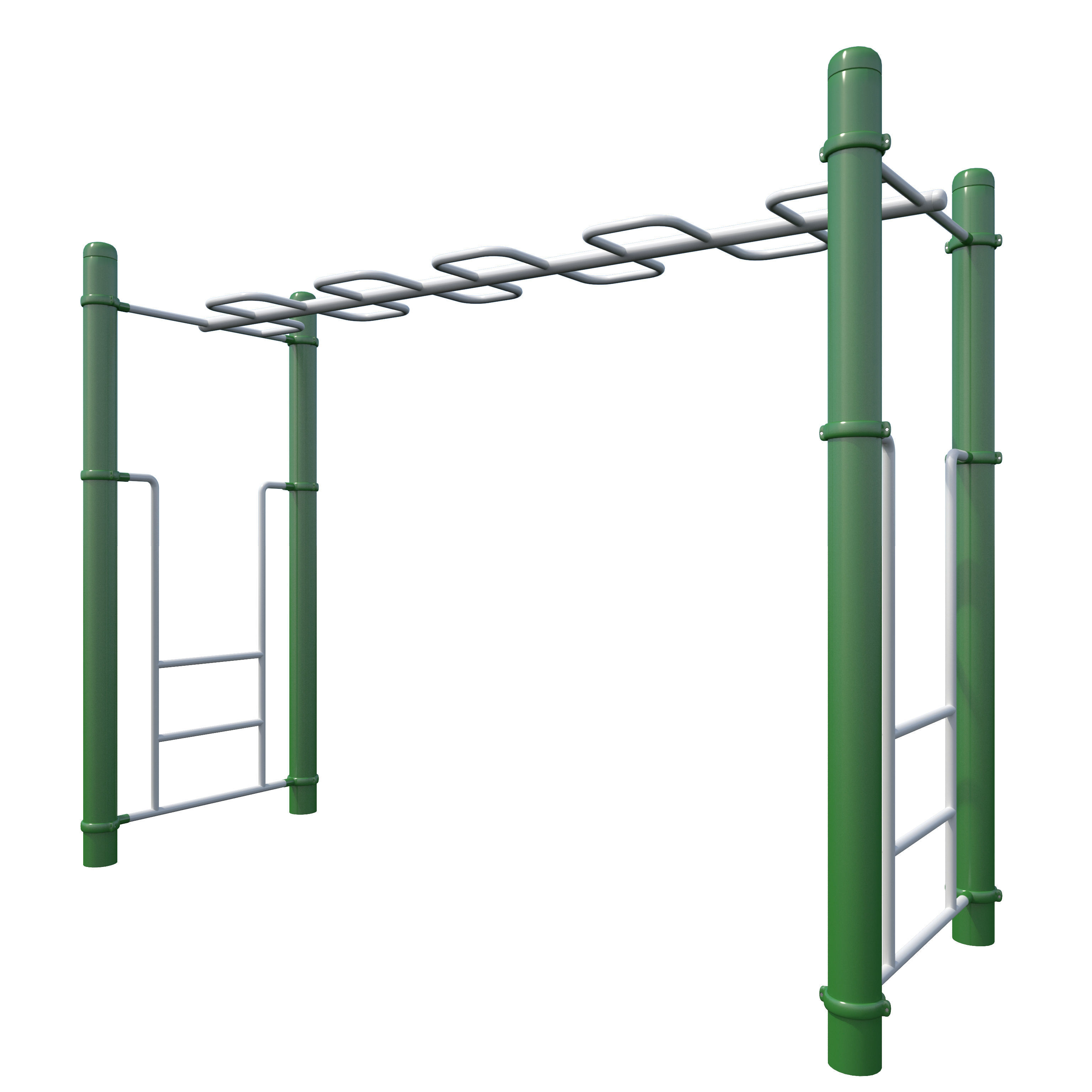 Monkey Bars-004 3D model_1
