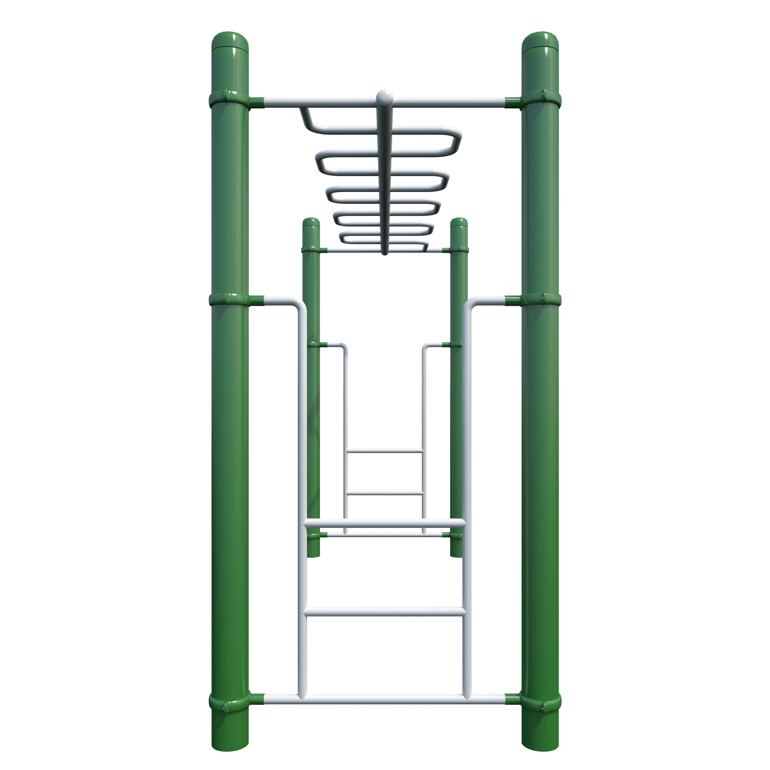 Monkey Bars-004 3D model_4